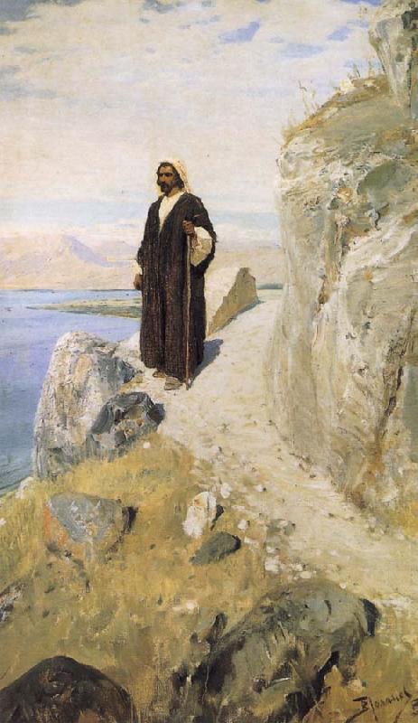 Vasily Polenov Returning to Galilee in the Power of the Spirit oil painting picture